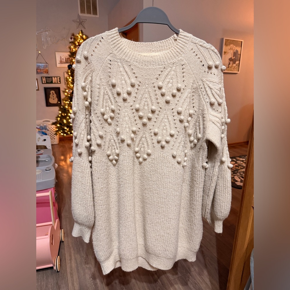 Arula Sweater dress with Textured Design
